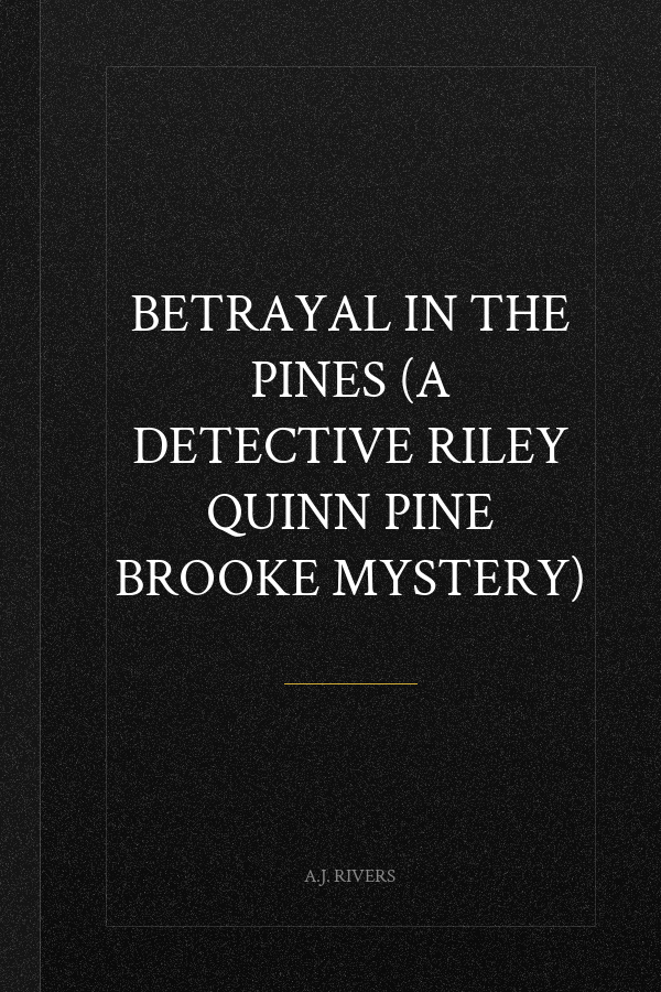 Betrayal in the Pines (A Detective Riley Quinn Pine Brooke Mystery)
