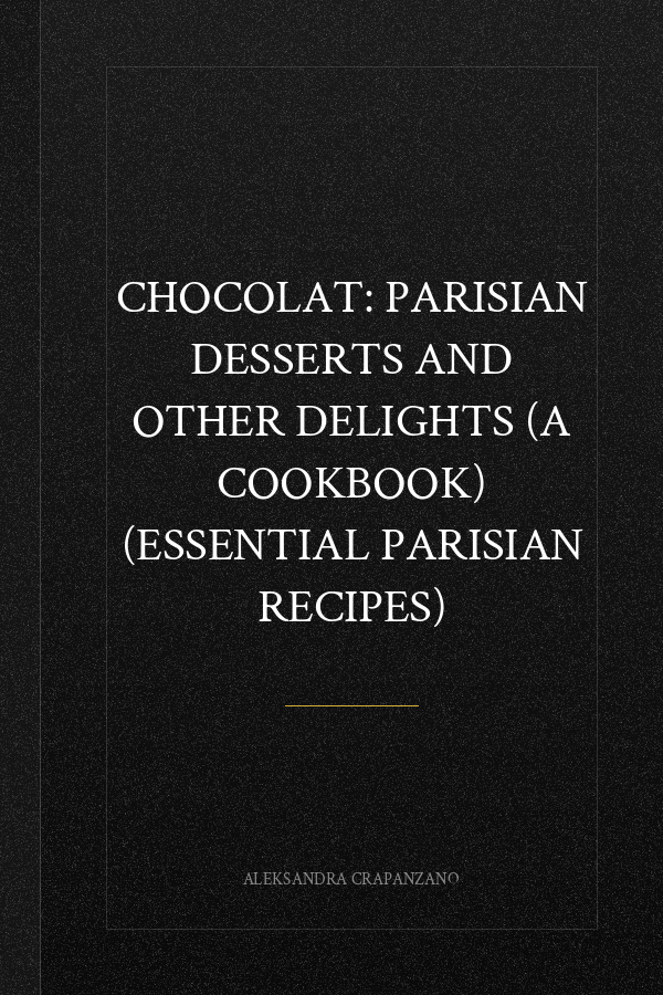 Chocolat: Parisian Desserts and Other Delights (A Cookbook) (Essential Parisian Recipes)