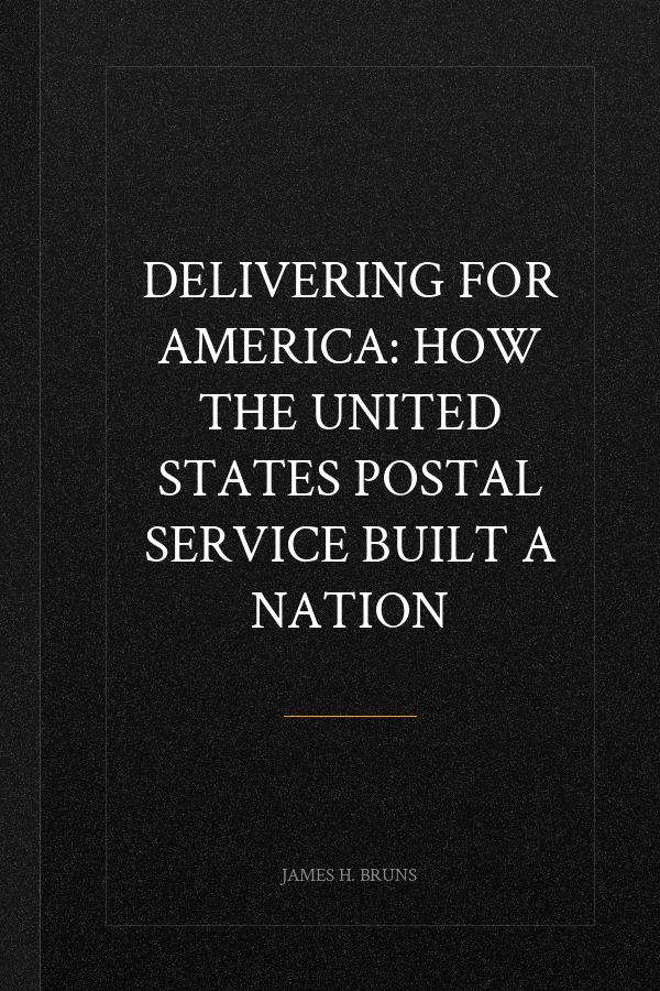 Delivering For America: How The United States Postal Service Built a Nation