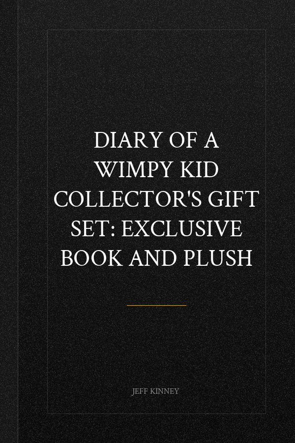 Diary of a Wimpy Kid Collector's Gift Set: Exclusive Book and Plush
