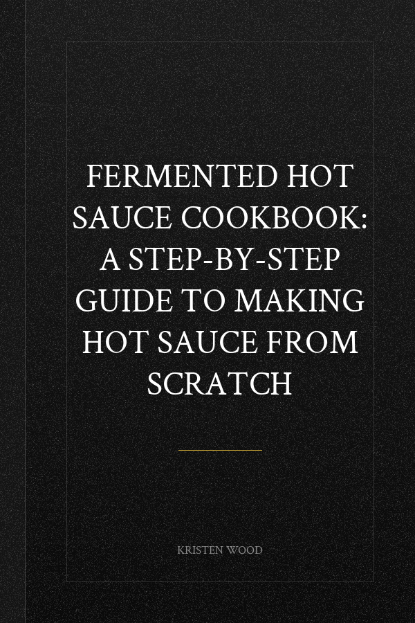 Fermented Hot Sauce Cookbook: A Step-by-Step Guide to Making Hot Sauce From Scratch